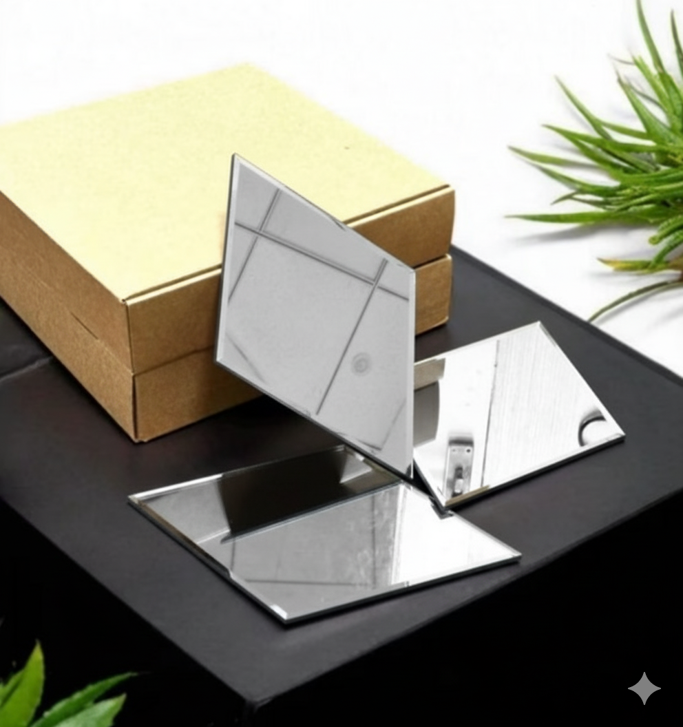 Mirror Glass Mosaic Tile  (Pack Of 22)