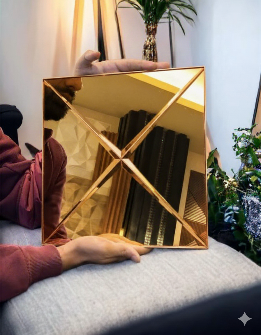 Glass Mosaic Tiles Triangle (Pack Of 22)