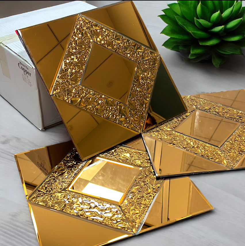 Glass Mosaic Tile Diamond (Pack of 22)