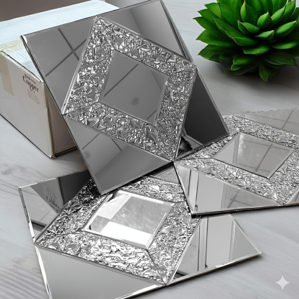 Glass Mosaic Tile Diamond (Pack of 22)