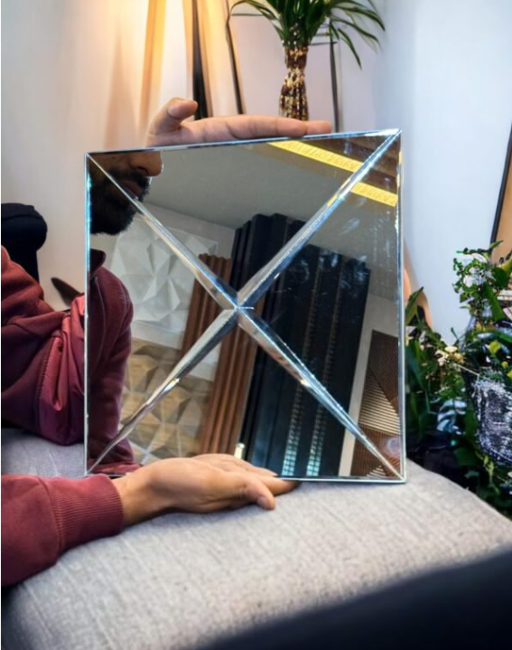 Glass Mosaic Tiles Triangle (Pack Of 22)