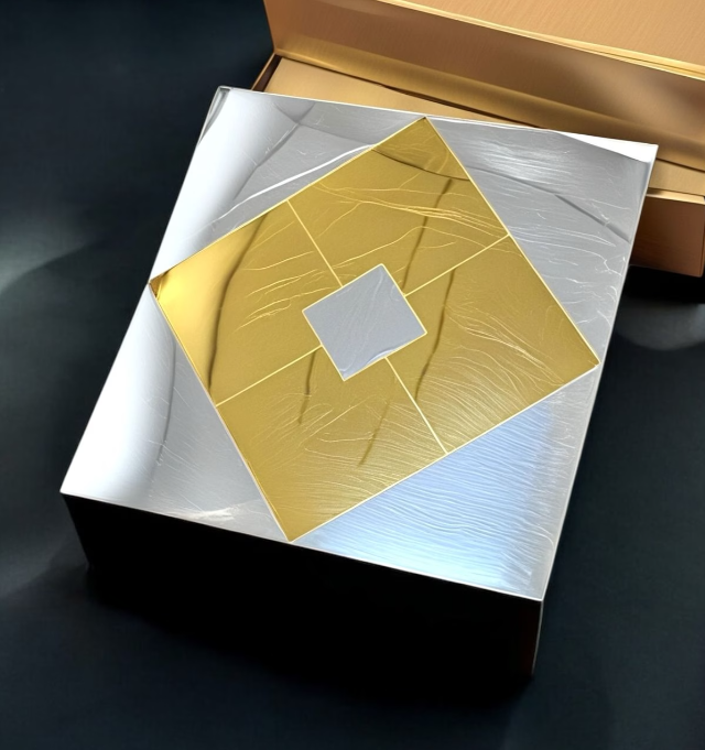 Glass Mosaic Tiles Silver And Gold (Pack of 22)